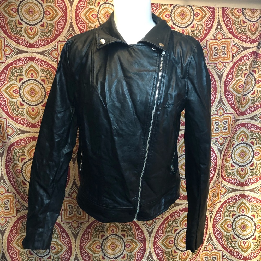 Bagatelle Faux Leather Jacket Size Medium